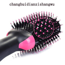 Load image into Gallery viewer, Hair Dryer Hot Air Brush Styler and Volumizer Hair Straightener Curler Comb Roller Electric Ion Blow Dryer Brush
